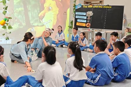 戏剧贯通，英音共鸣：桃园小学打造 AI 赋能英语戏剧跨学科融合课堂