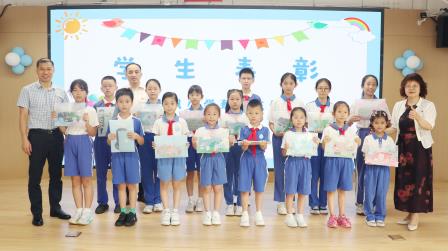 盛夏礼赞成长路，湖贝少年向新程 —— 湖贝小学举行2024-2025 学年第二学期散学典礼