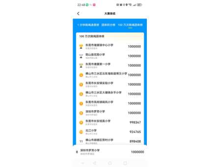 家校携手跃百万——罗芳小学参加广东省线上跳绳排位赛喜获佳绩