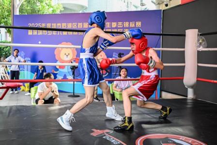 深圳市笋岗小学：拳击赛事圆满落幕，“狮文化”精神闪耀赛场