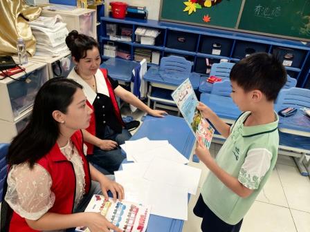 深圳市怡景小学开展阳光素养测评游园活动