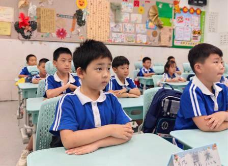 草埔小学喜迎一年级新生