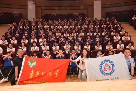 簕杜鹃禁毒宣讲团进校园！罗湖未来学校学子沉浸式筑牢禁毒防线