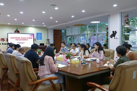 深圳市螺岭外国语实验学校迎接区教科院到校考察优秀科组 