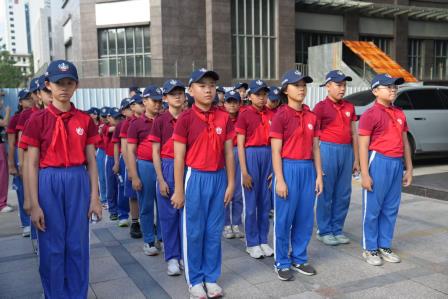 金融安全进校园，“小小守护者”在行动——人民小学小少警走进深圳少年警营学习金融安全知识