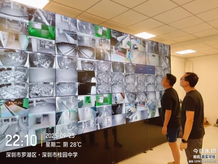 雨夜逆行守校园，桂园中学以坚守筑牢校园平安防线