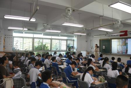 桂园教育集团开展中小学贯通一体化教学教研活动