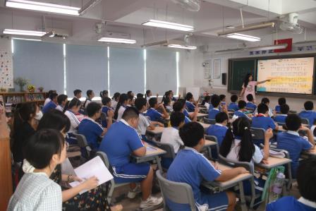 桂园教育集团开展中小学贯通一体化教学教研活动