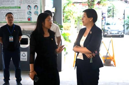                  聚焦安全与质量 赋能育人与发展 —— 罗湖区教育局马莉书记调研罗湖小学