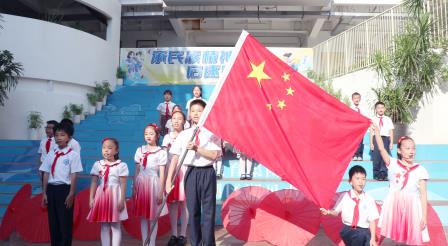 向国旗敬礼，争做新时代少年——湖贝小学举行烈士纪念日暨国庆节主题教育