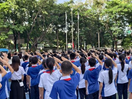 螺岭锦星开学啦！这场开学典礼，藏着青春最燃的样子