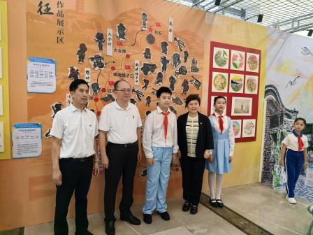 匠心传承红色记忆   童心创绘时代之美——深圳市东晓小学“七彩美育”贯通课程博览会亮点纷呈