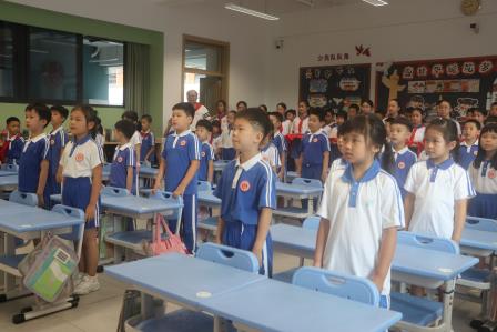  强国复兴有我  争当新时代好少年 ——2025年东晓小学少先队新队员入队仪式