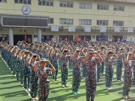 迷彩砺青春，少年启新程—— 侨香实验学校初中部磨砺教育圆满结营