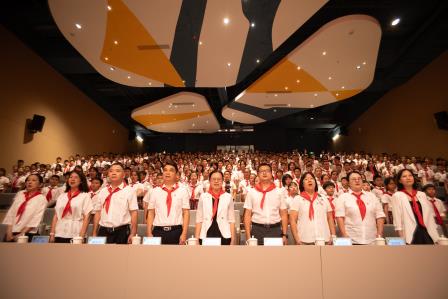 强国复兴有我，争当新时代好少年！ ——翠竹外国语实验学校少先队纪念建队76周年主题队日活动暨“小笋芽能量站”启动仪式