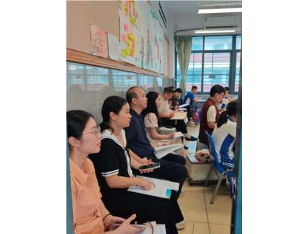 视导赋能明方向，教研聚力备中考 —— 罗湖区 “百人听千课” 暨初三中考视导工作走进南科大附属罗湖中学