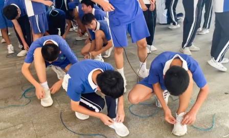 活力青春，超越自我——翠园文锦中学成功举办“德育+健康美”行动之第二届“班班锦绣”跳绳竞技比赛
