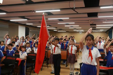 强国复兴有我争当新时代好少年 ——布心小学举行纪念少先队建队76周年主题队日活动（二）