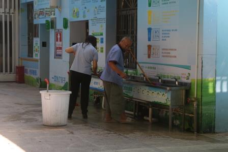 全员动手，预防蚊患——新秀小学掀起爱国卫生运动热潮