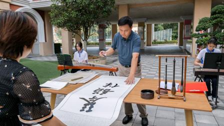 墨香飘校园，笔韵绽芳华  —— 华美外国语学校第四届国语文化节书法雅集纪实