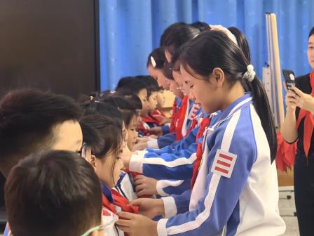 红领巾爱祖国——锦田小学成功举办二年级第二批入队仪式