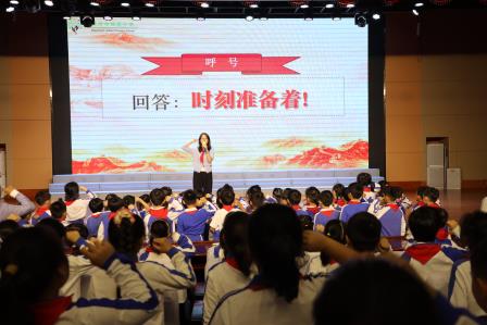 红领巾爱祖国——锦田小学成功举办二年级第二批入队仪式