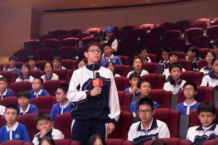 深圳市大学生宣讲团走进罗湖未来学校  传递青春正能量