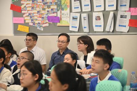 新质奋楫领航向，擘画精研新课堂  —— “百人听千课” 活动深度赋能桂园中学教育改革
