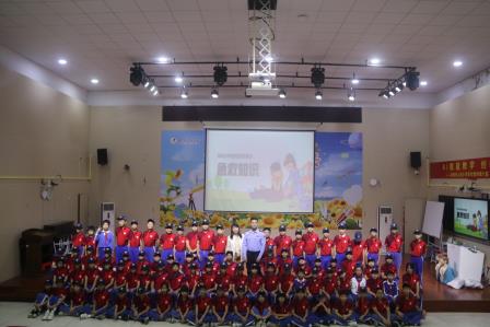 急救技能进校园——人民小学少警解锁守护新技能