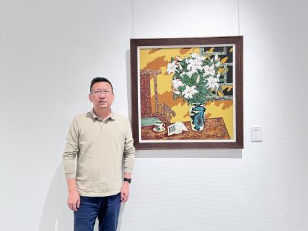罗外初中教师作品参与粤港澳大湾区美术家联盟漆画优秀作品展