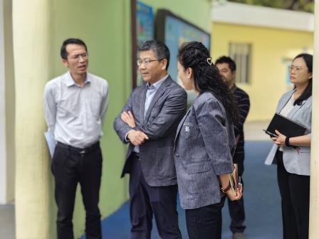 聚焦办学实效 赋能品质提升—— 罗湖区教育局局长高延勇到景园实验小学检查指导工作