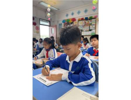 墨香润童心，书写展风采——翠茵学校举办硬笔书法比赛，扎实推进规范书写教育