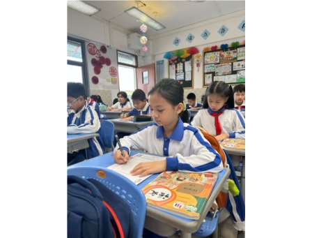 墨香润童心，书写展风采——翠茵学校举办硬笔书法比赛，扎实推进规范书写教育