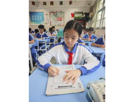 墨香润童心，书写展风采——翠茵学校举办硬笔书法比赛，扎实推进规范书写教育