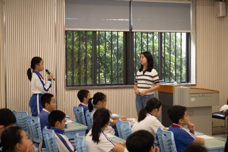 怀集幸福街道中心小学赴深圳市翠北实验小学参观交流