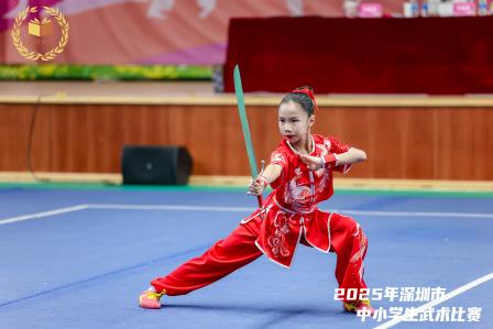 桂园小学武术队获市赛第二名佳绩