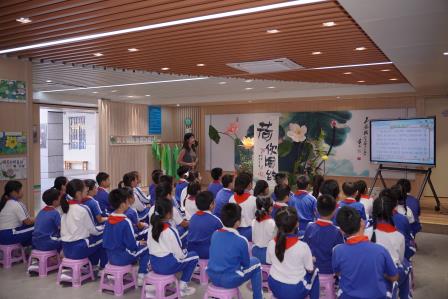 育人空间焕新！洪湖小学荷韵馆正式亮相，多学科联动打造“荷美教育”新阵地
