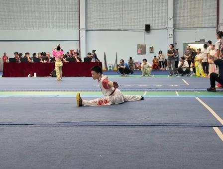 喜报！包揽双冠，闪耀全场！桂园中学武术队斩获市锦标赛团体季军！
