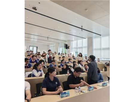 当少年遇上“AI+生命科学”： 我校学子赴西丽湖论坛科普盛宴