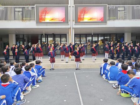 自然之子，环保先行 ——深圳市翠北实验小学环保主题升旗仪式（第十二周）