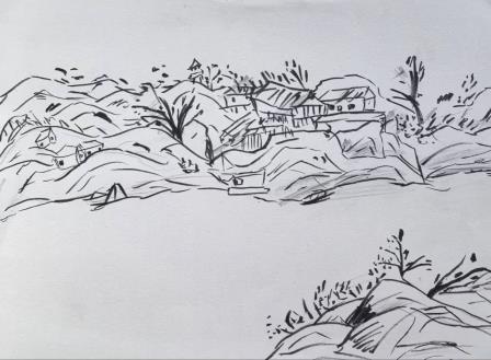 美育一件事｜行走美术馆——罗芳小学开展笔墨见精神，美育润童心实践活动  