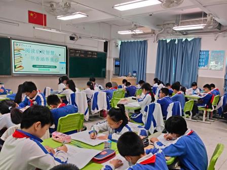 书香润笔端，童心绘华章 ——深圳市东昌小学阅读节之现场作文比赛