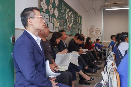 晋深携手话教育，文锦互鉴促发展——山西省稷山县教育考察团莅临翠园文锦中学交流学习