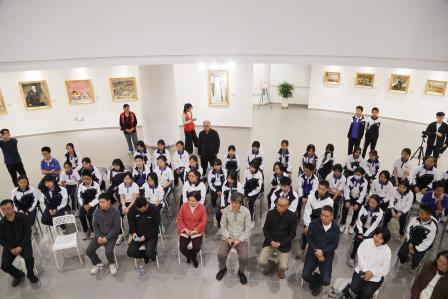 中俄油画典藏进校园，“以美育人”绽新章