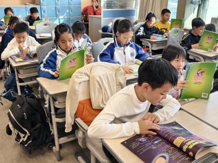 罗湖外语小学第六届中英文阅读文化节四大中文主题活动精彩纷呈