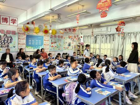怀集文昌小学到访深圳翠茵学校，全口径嵌入式结对交流共促教育提质