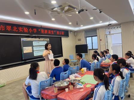 烹各省佳肴，英语话“舌尖中国” ——翠北实验小学劳动项目式贯通课程新探索