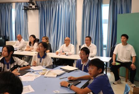 罗湖区“百人听千课”暨初三备考视导活动赋能滨河实验中学｜聚焦新质课堂，共研教学提质