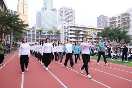 锦耀赛场，人人闪光——翠园文锦中学举办第24届体育文化节暨第41届田径运动会