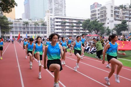 锦耀赛场，人人闪光——翠园文锦中学举办第24届体育文化节暨第41届田径运动会